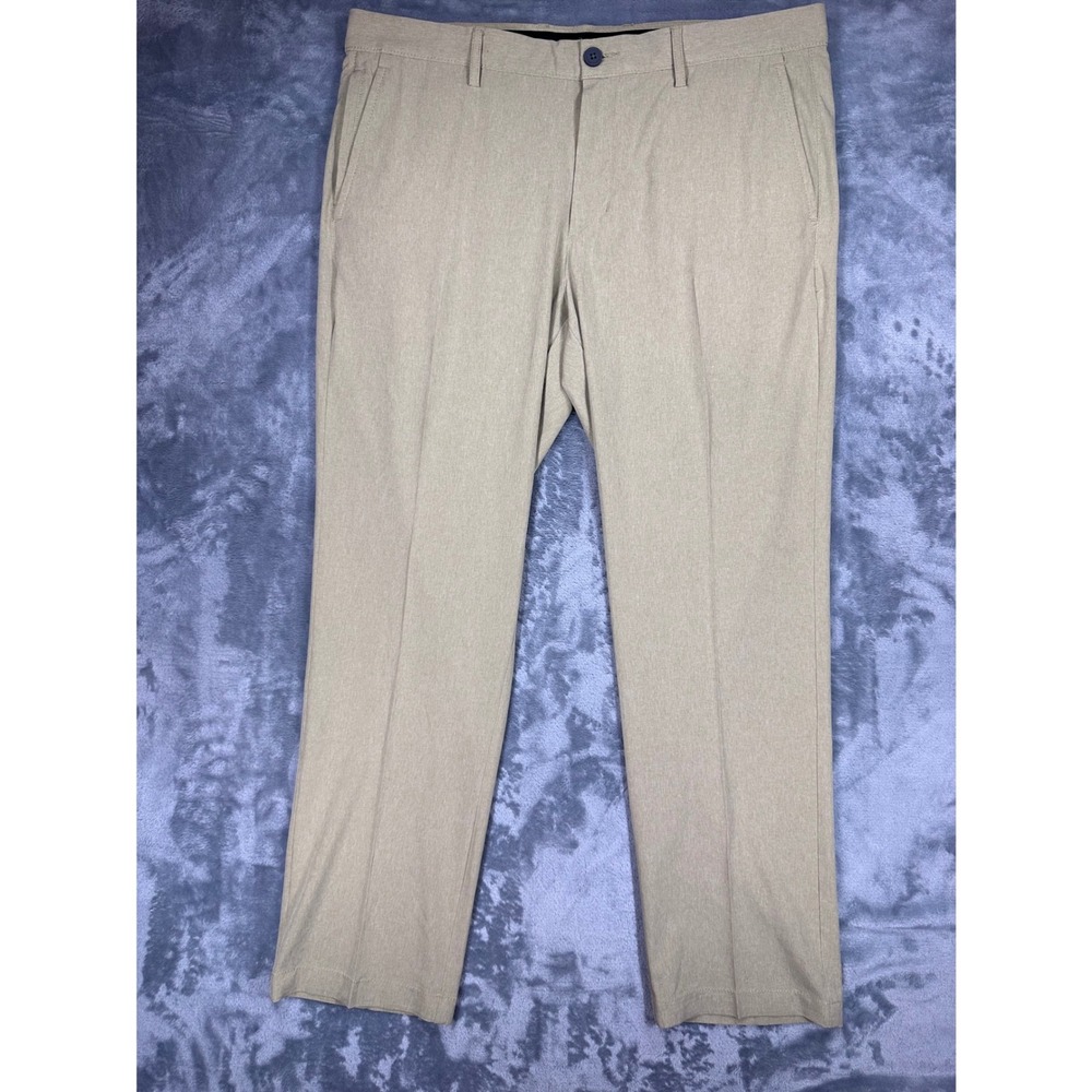 Tommy Bahama Boracay Performance Pants Mens 35 Khaki Tan Stretch Chino